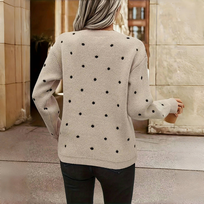 Knit Jumper | Classic Fit with Subtle Pattern