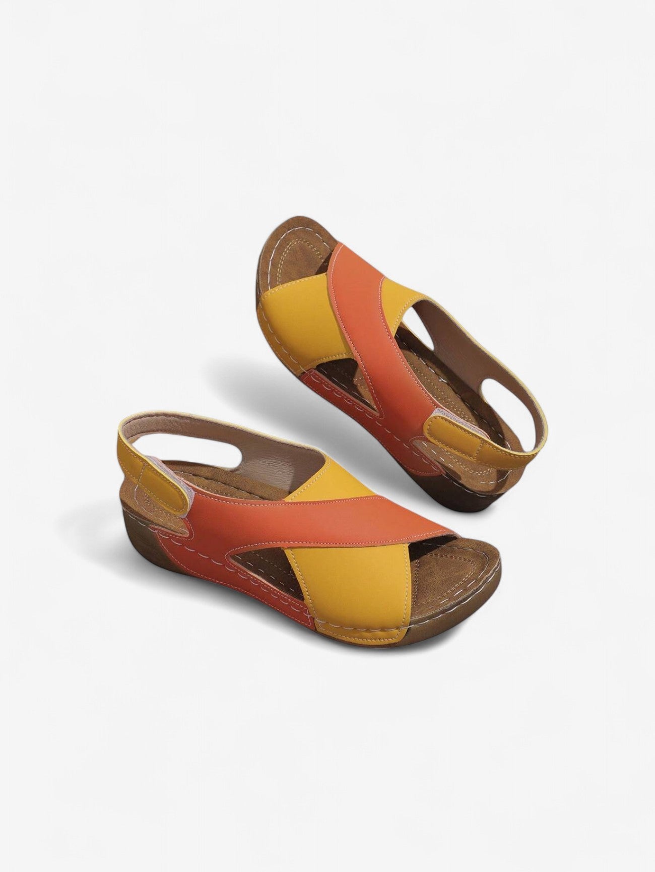 Women's Summer Open Toe Velcro Sandals