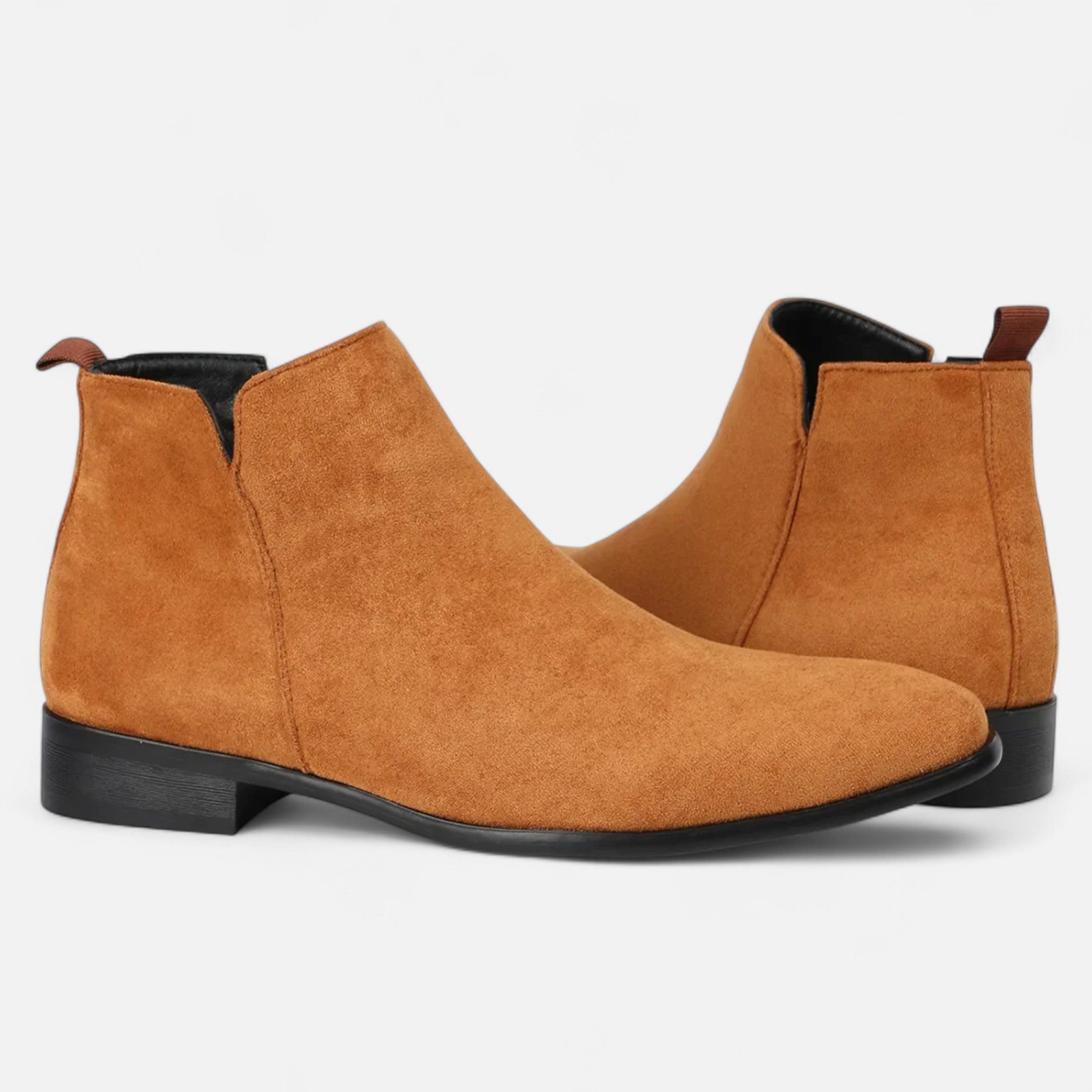 Men’s Chelsea Boots | Square Toe Dress Ankle Boots