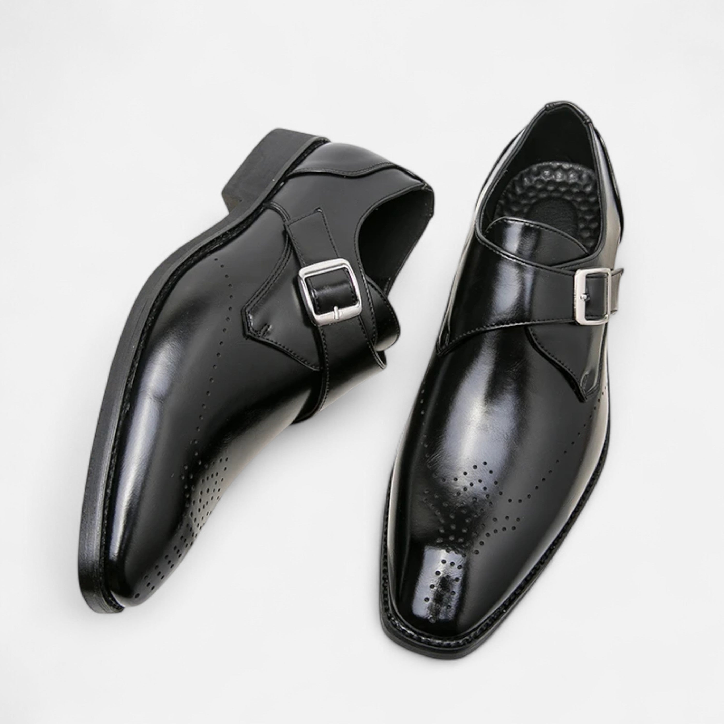 Dress Shoes Loafers Men’s | Monk Strap Formal Footwear For Wedding And Office
