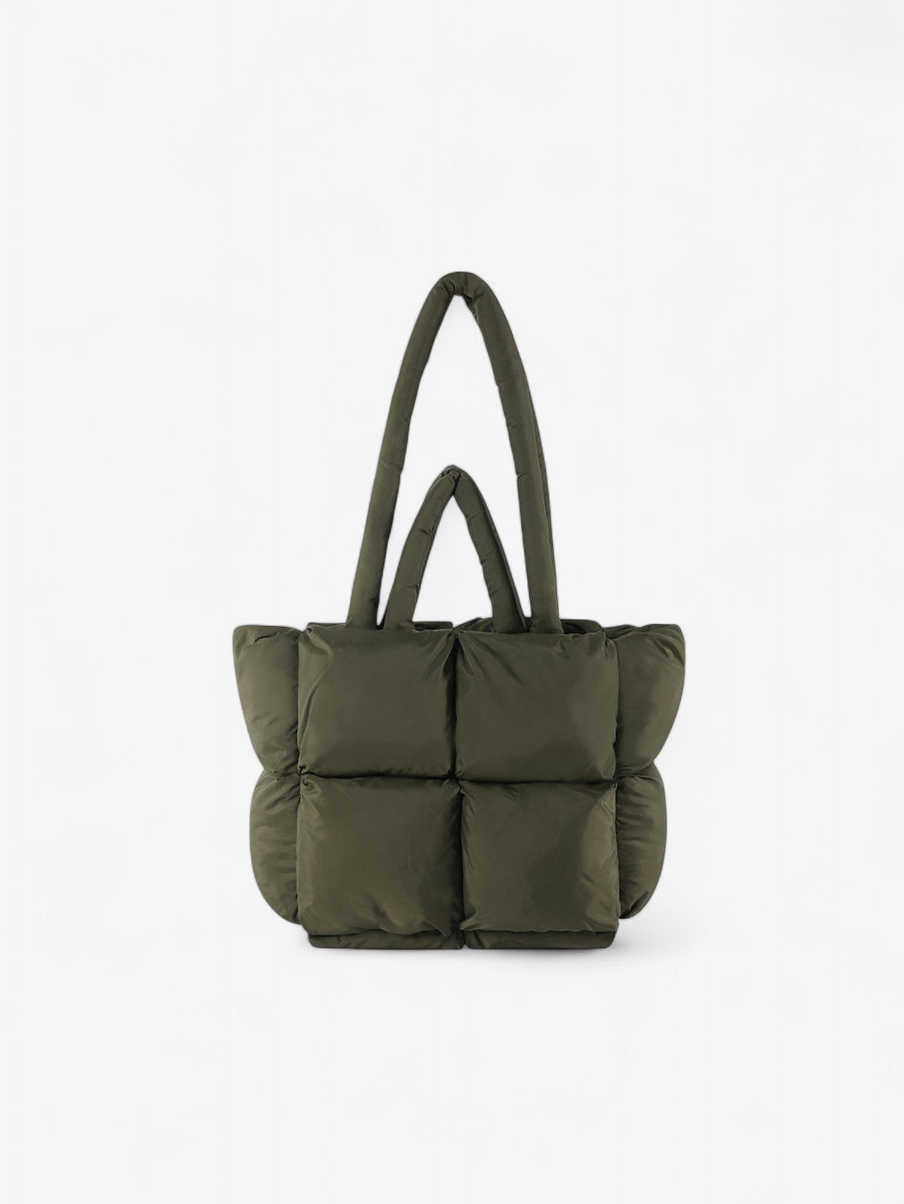 Women's Large Soft Daily Puffer Tote Bag