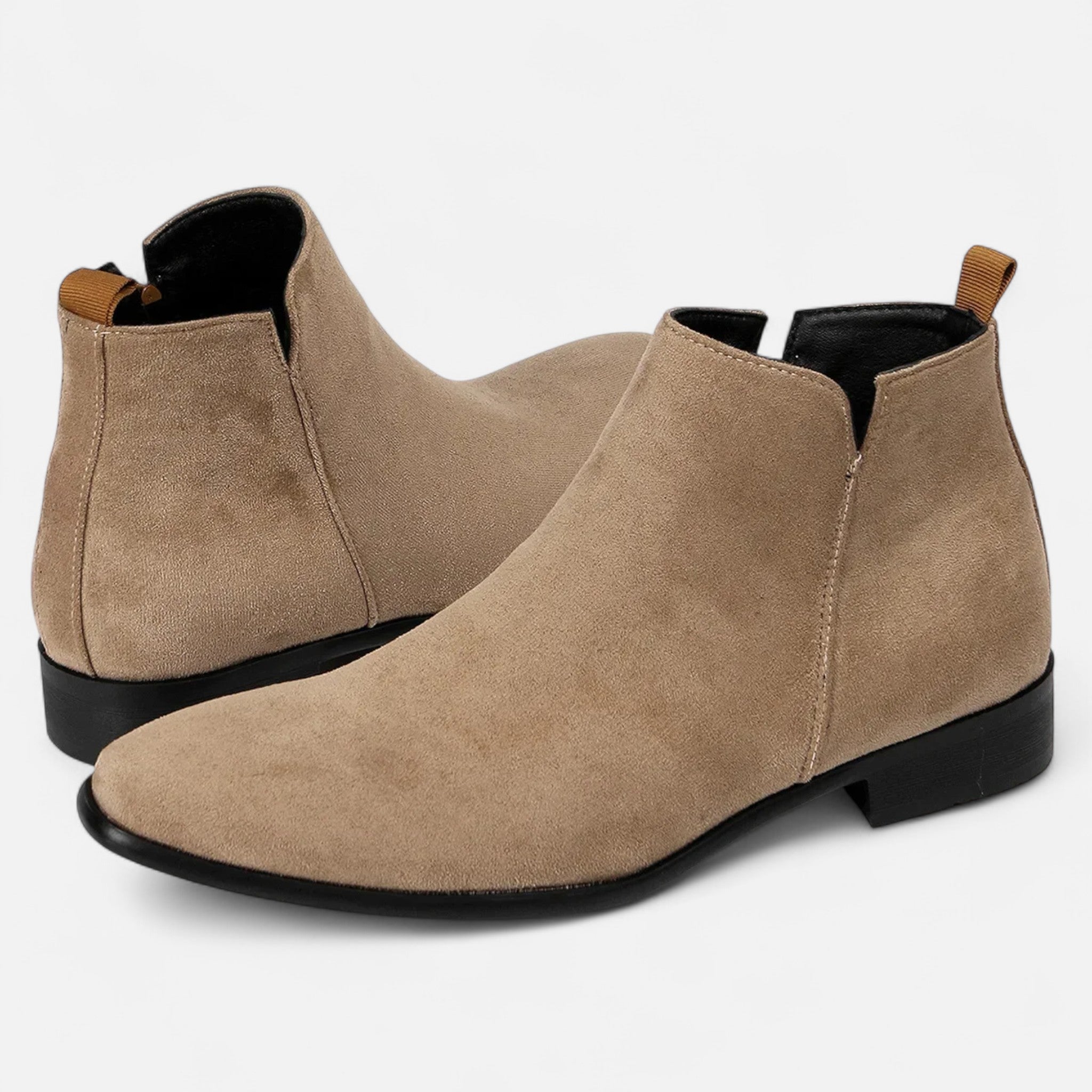 Men’s Chelsea Boots | Square Toe Dress Ankle Boots