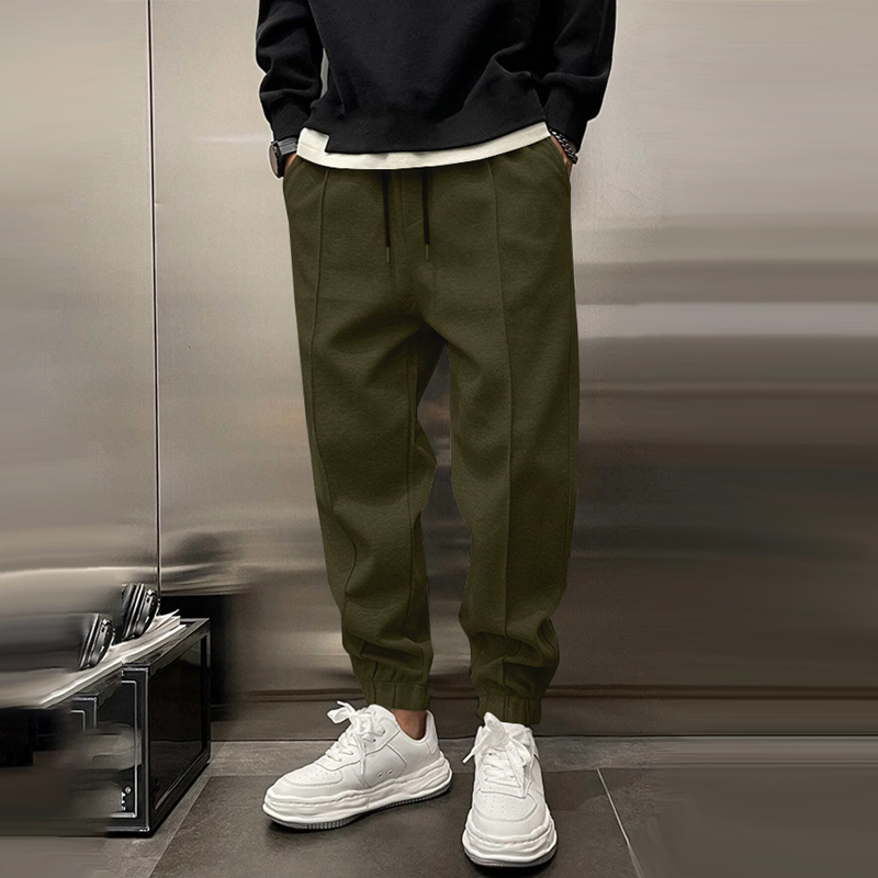 Relaxed Fit Joggers - Drawstring Waist