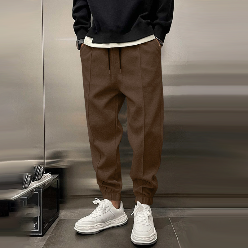 Relaxed Fit Joggers - Drawstring Waist