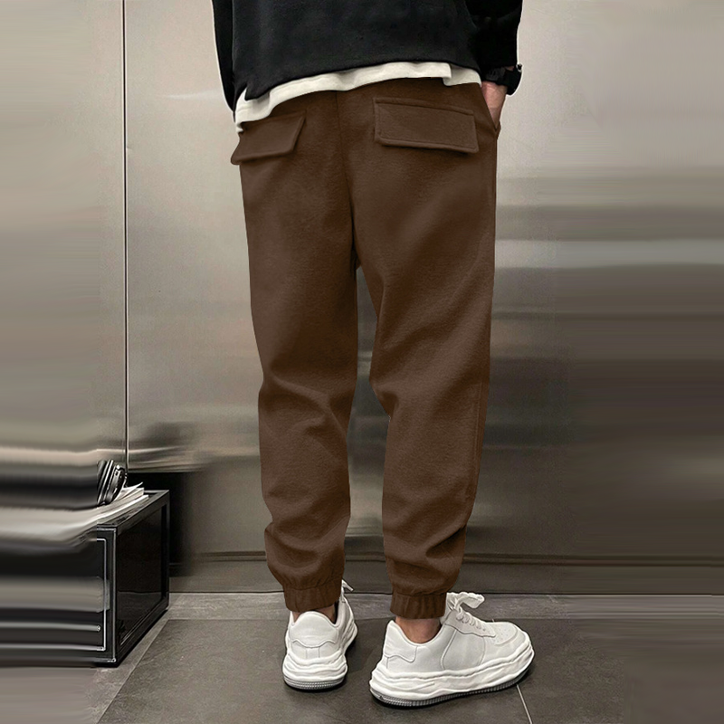 Relaxed Fit Joggers - Drawstring Waist