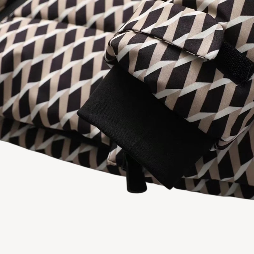 Puffer Jacket | Belted Hooded Style for Winter