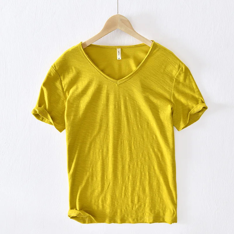 Men's Casual V-Neck T-Shirt