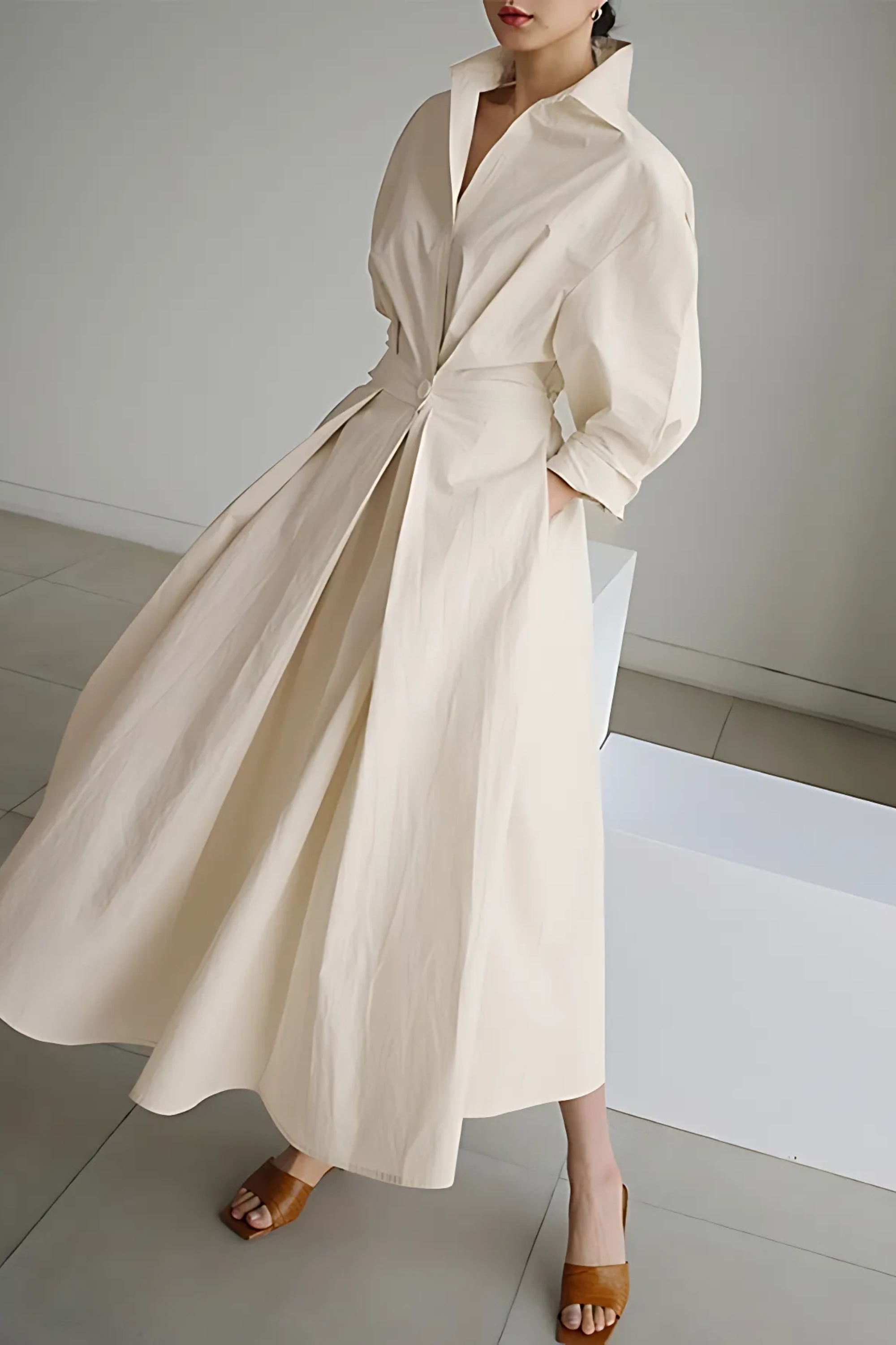 Women's Elegant Formal Wrap Maxi Dress
