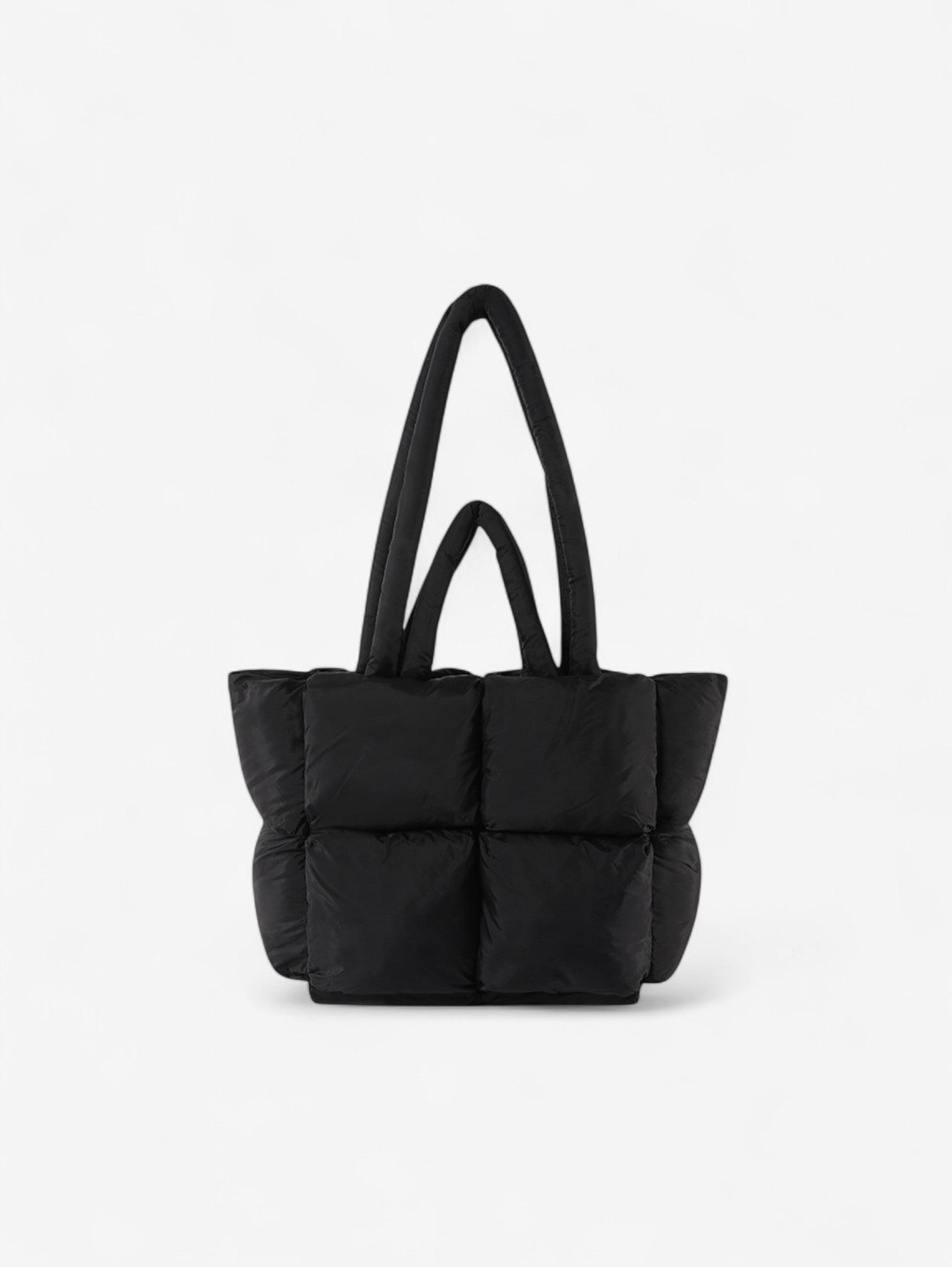 Women's Large Soft Daily Puffer Tote Bag
