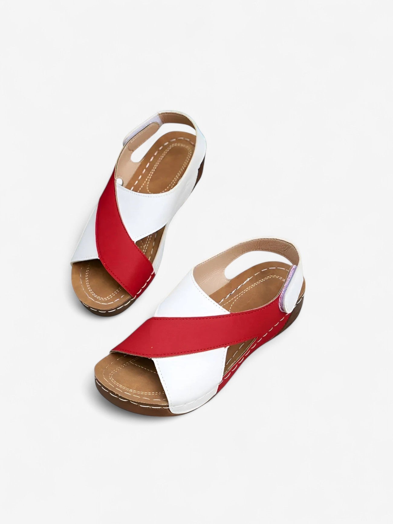 Women's Summer Open Toe Velcro Sandals