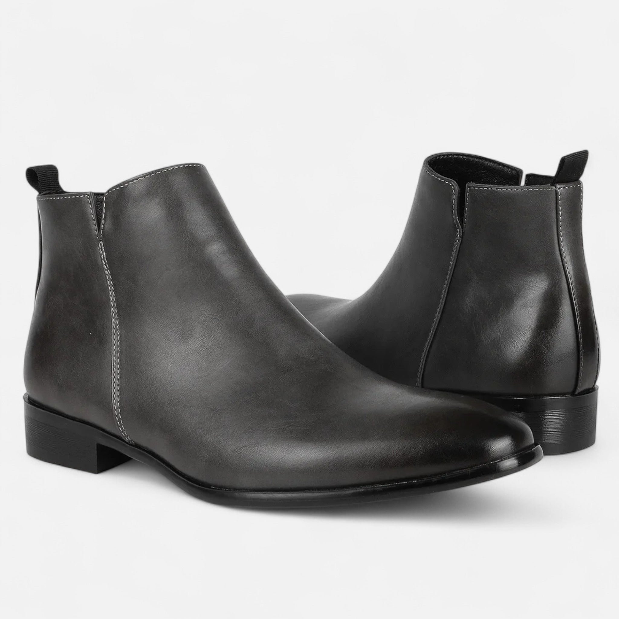 Men’s Chelsea Boots | Square Toe Dress Ankle Boots