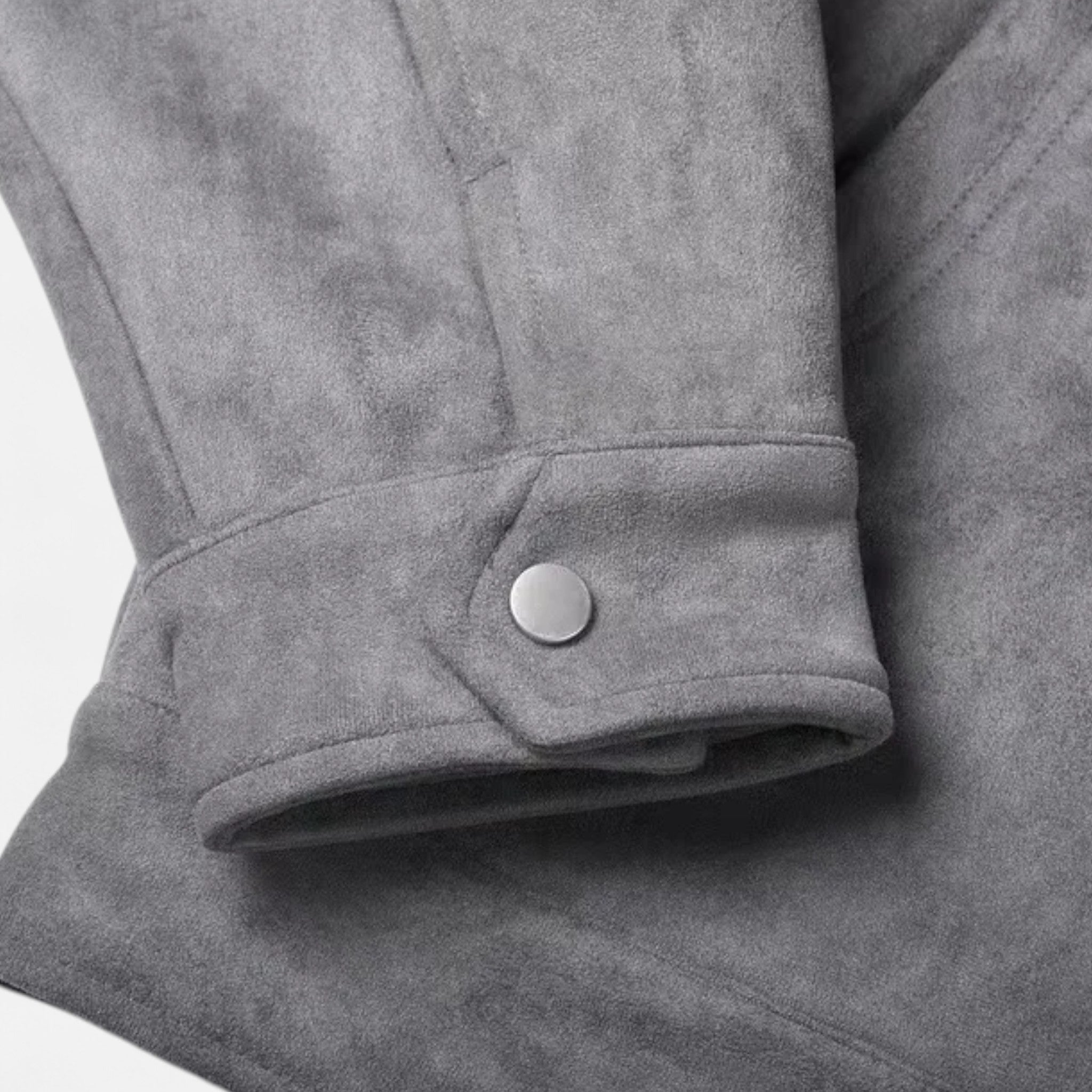 Men’s Trucker Jacket | Zip Front Casual Jacket With Chest Pockets