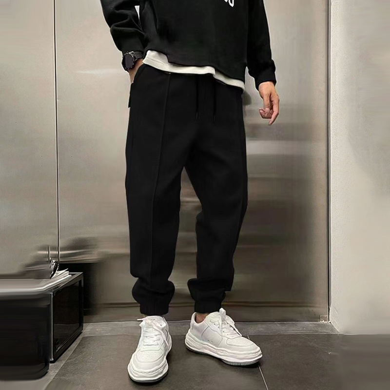 Relaxed Fit Joggers - Drawstring Waist