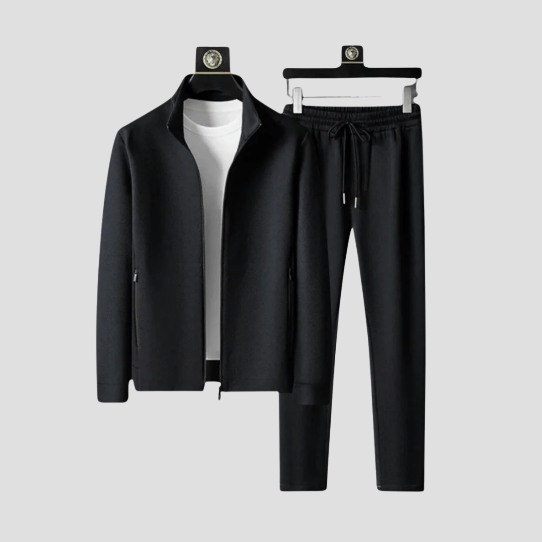 Men’s Tracksuit For Training And Casual Wear | Zip Up Jacket And Joggers Set