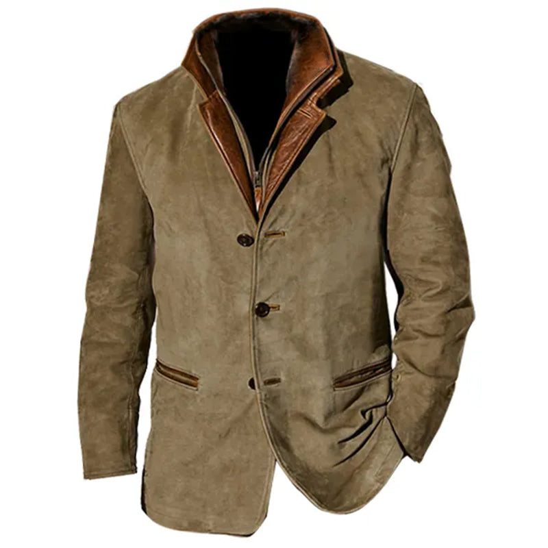 Blazer Jacket - Smart Casual with Lapel Collar
