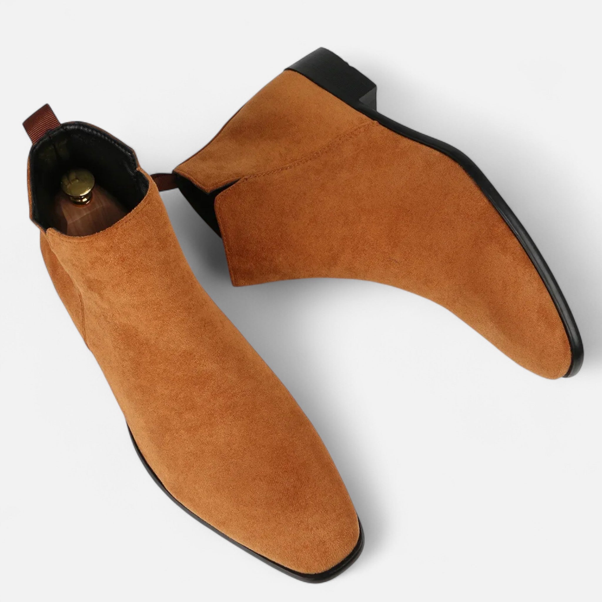 Men’s Chelsea Boots | Square Toe Dress Ankle Boots