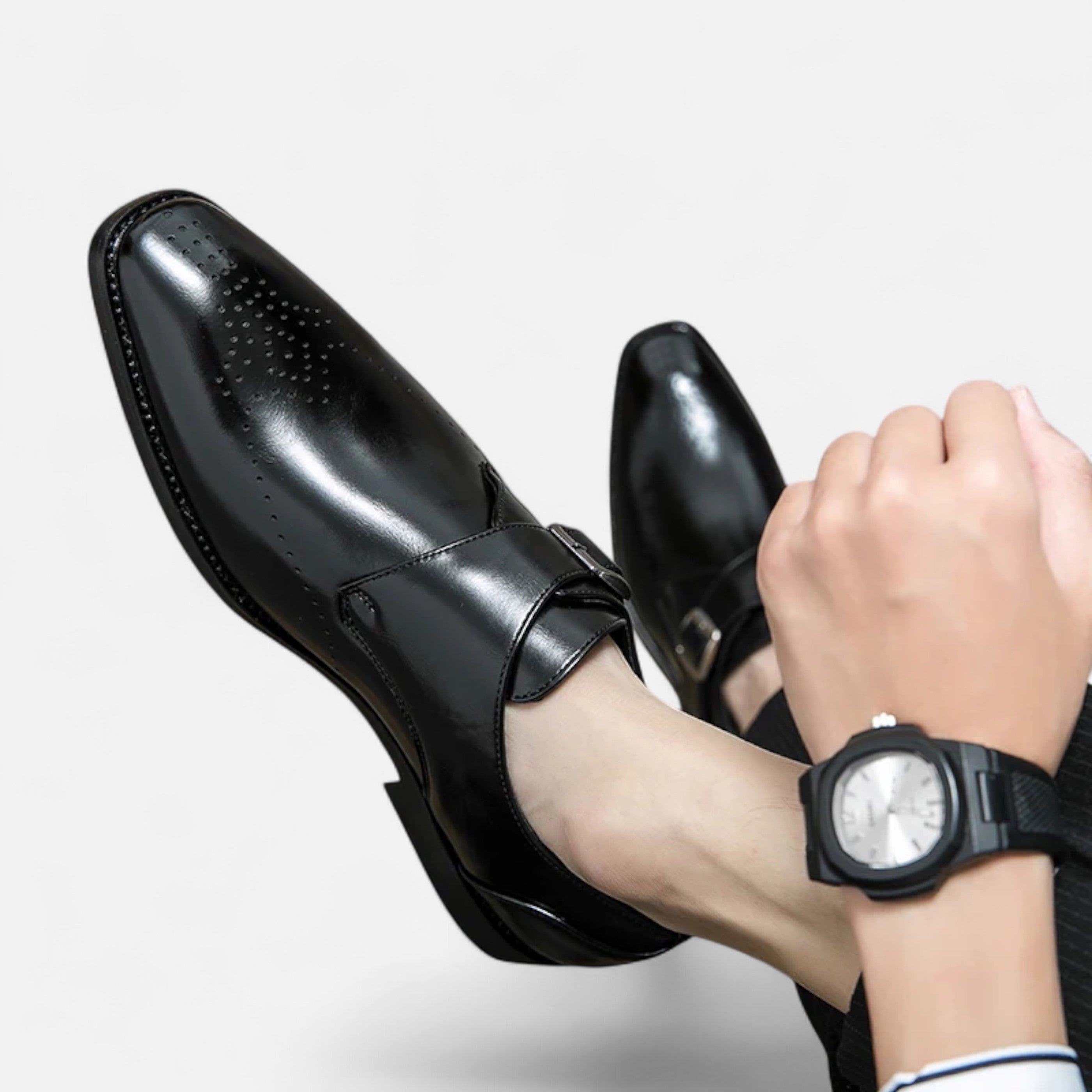 Dress Shoes Loafers Men’s | Monk Strap Formal Footwear For Wedding And Office