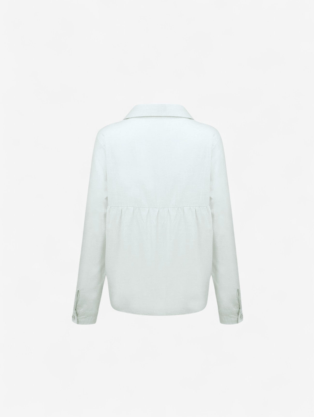 Women's Button Down Long Sleeve Collared Blouse