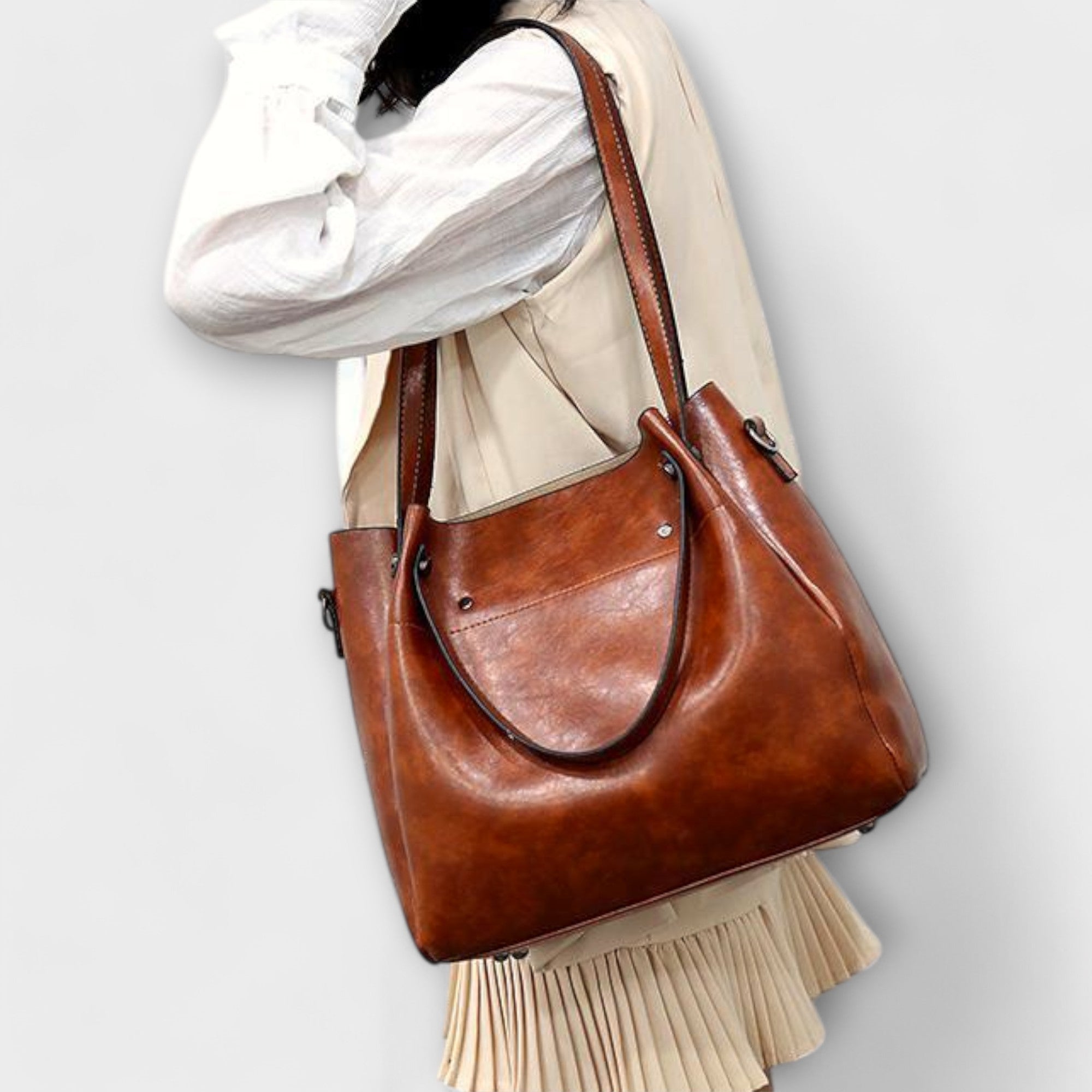 Handbag Set - Tote Crossbody and Purse Combination