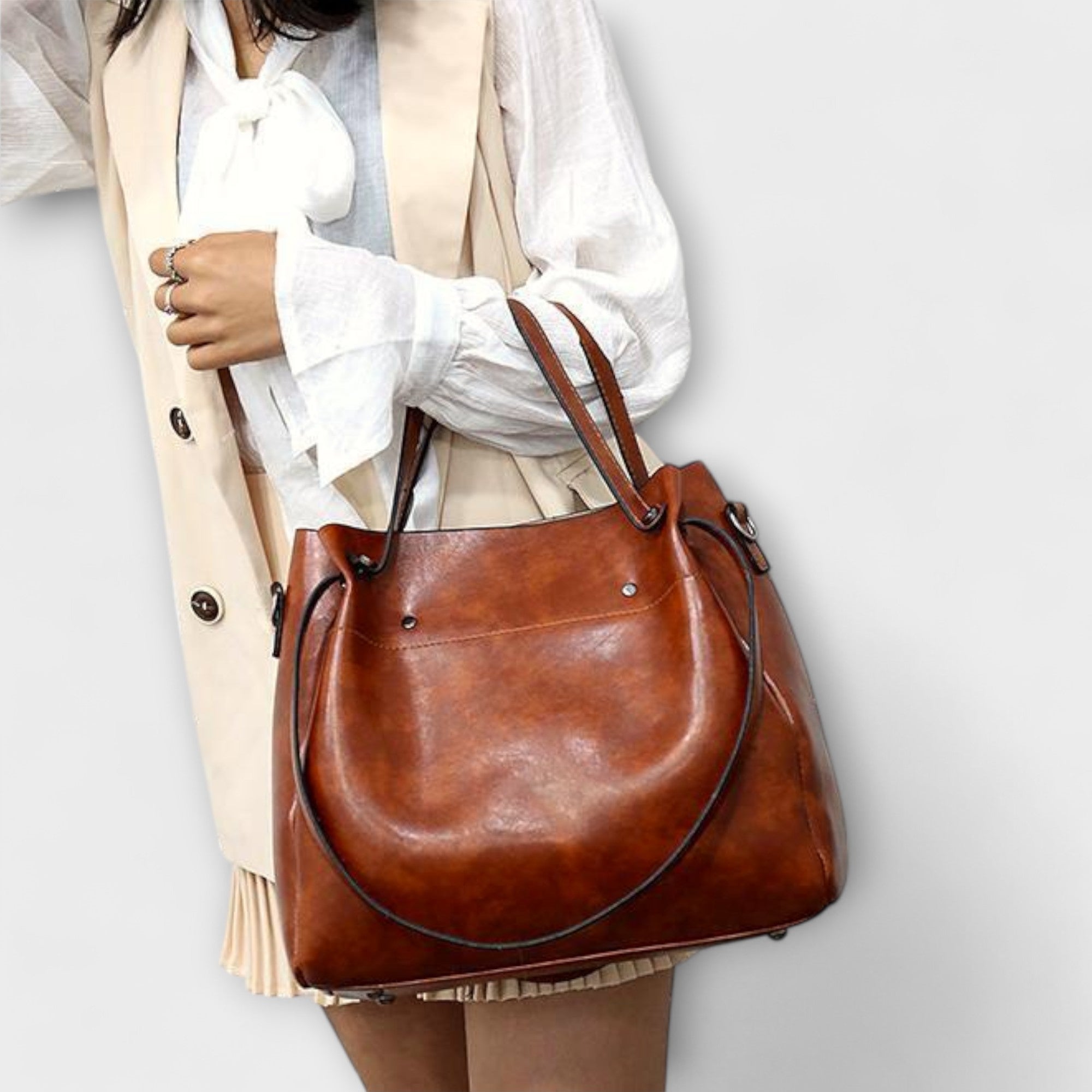 Handbag Set - Tote Crossbody and Purse Combination