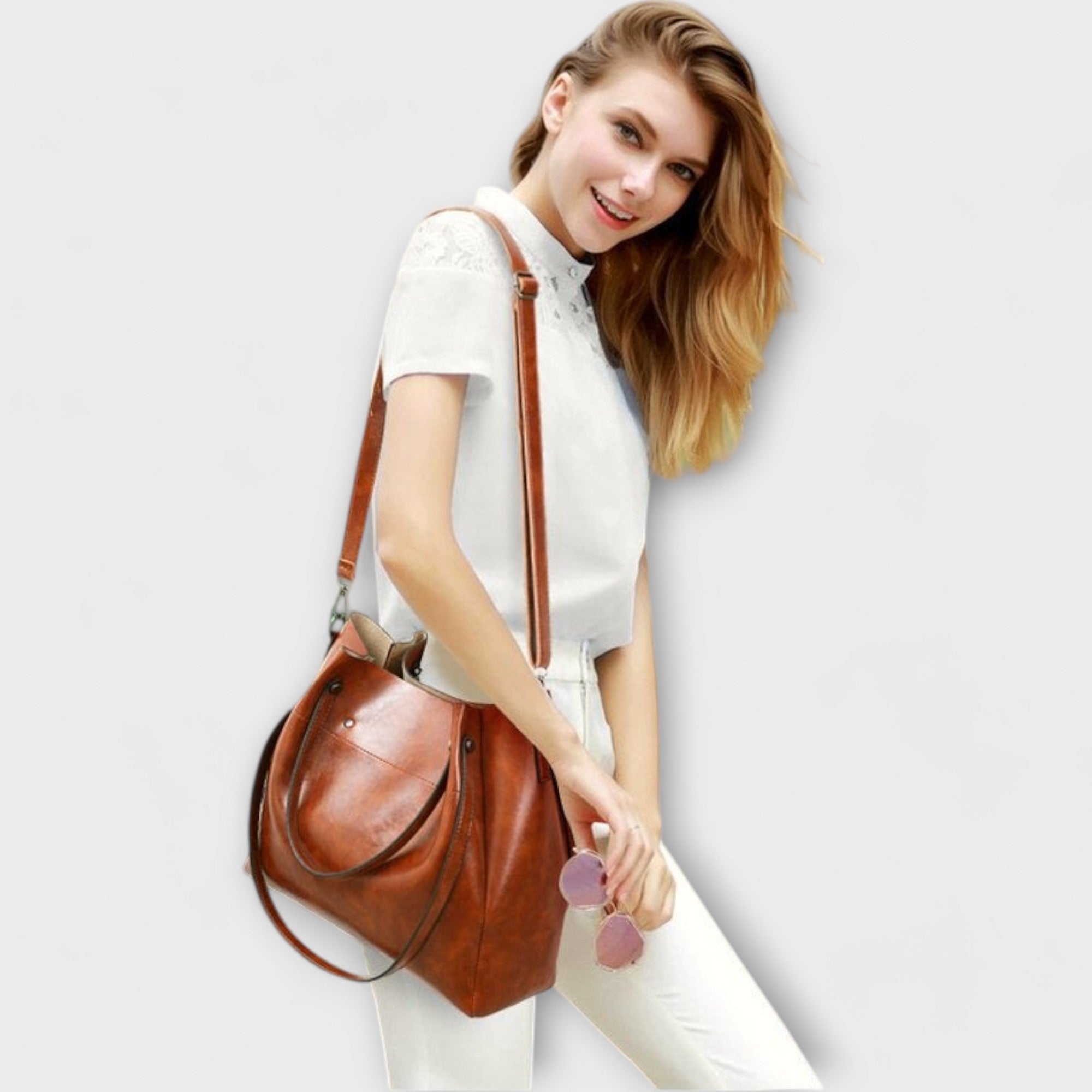 Handbag Set - Tote Crossbody and Purse Combination