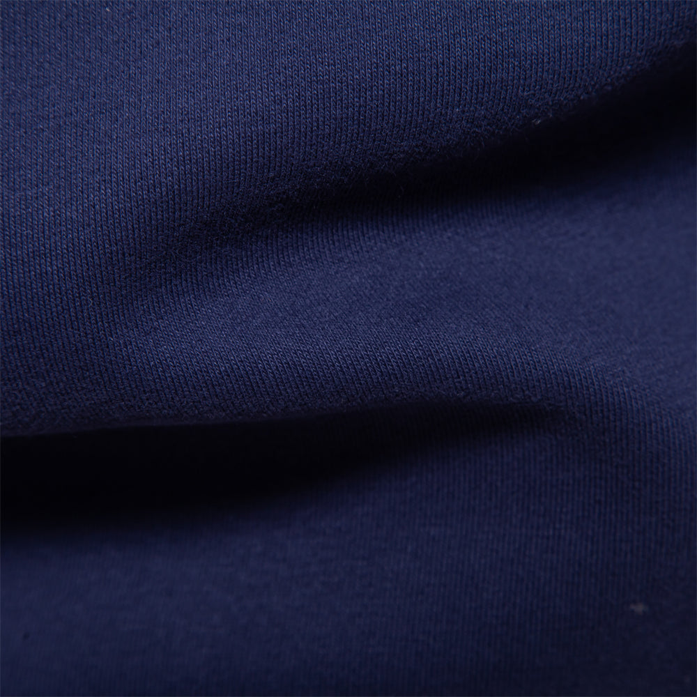 Polo Neck Sweatshirt - Long Sleeve Relaxed Fit
