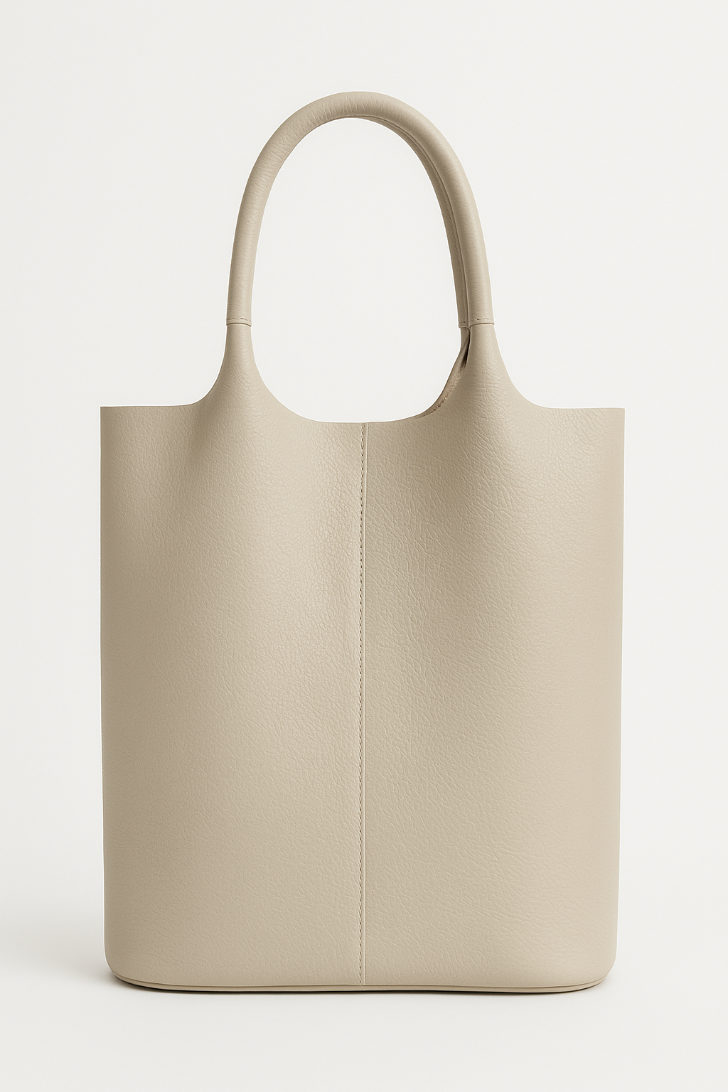 Tote Bag - Minimalist Structured Handle Design