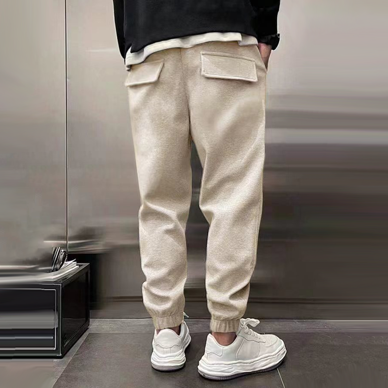Relaxed Fit Joggers - Drawstring Waist