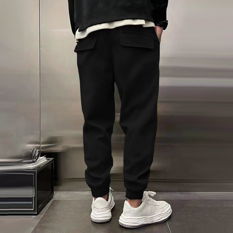 Relaxed Fit Joggers - Drawstring Waist