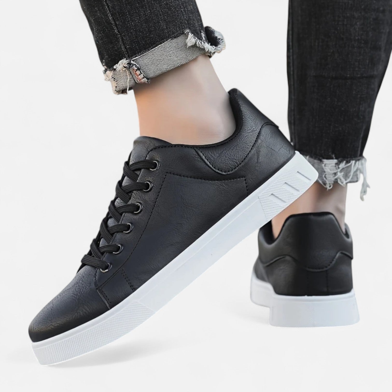 Men’s Sneakers Business Casual | Smart Casual Lace-Up Shoes For Work And Weekend