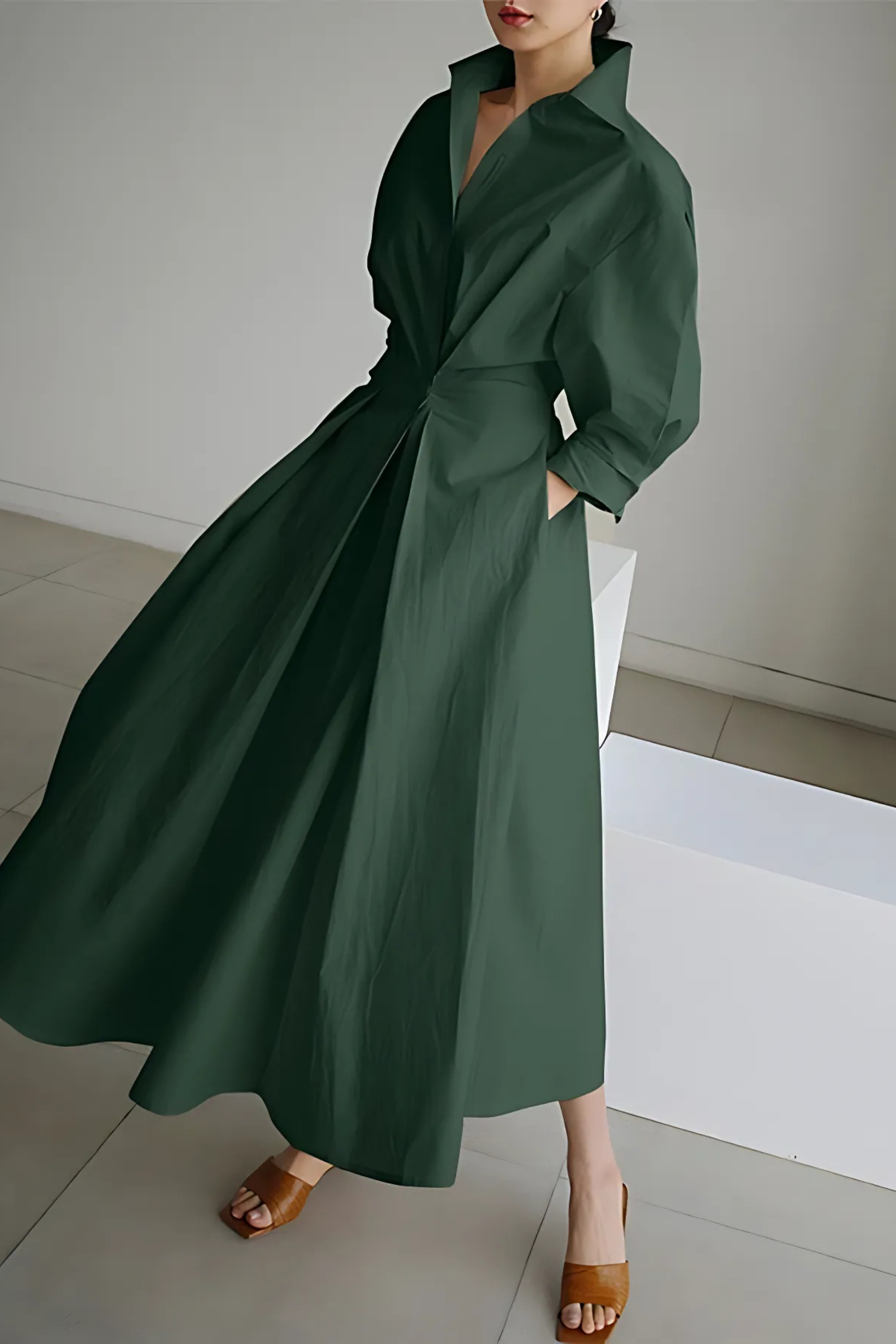 Women's Elegant Formal Wrap Maxi Dress