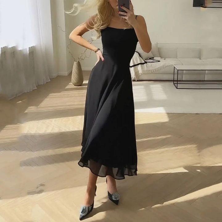 Women's Square Neck Maxi Dress