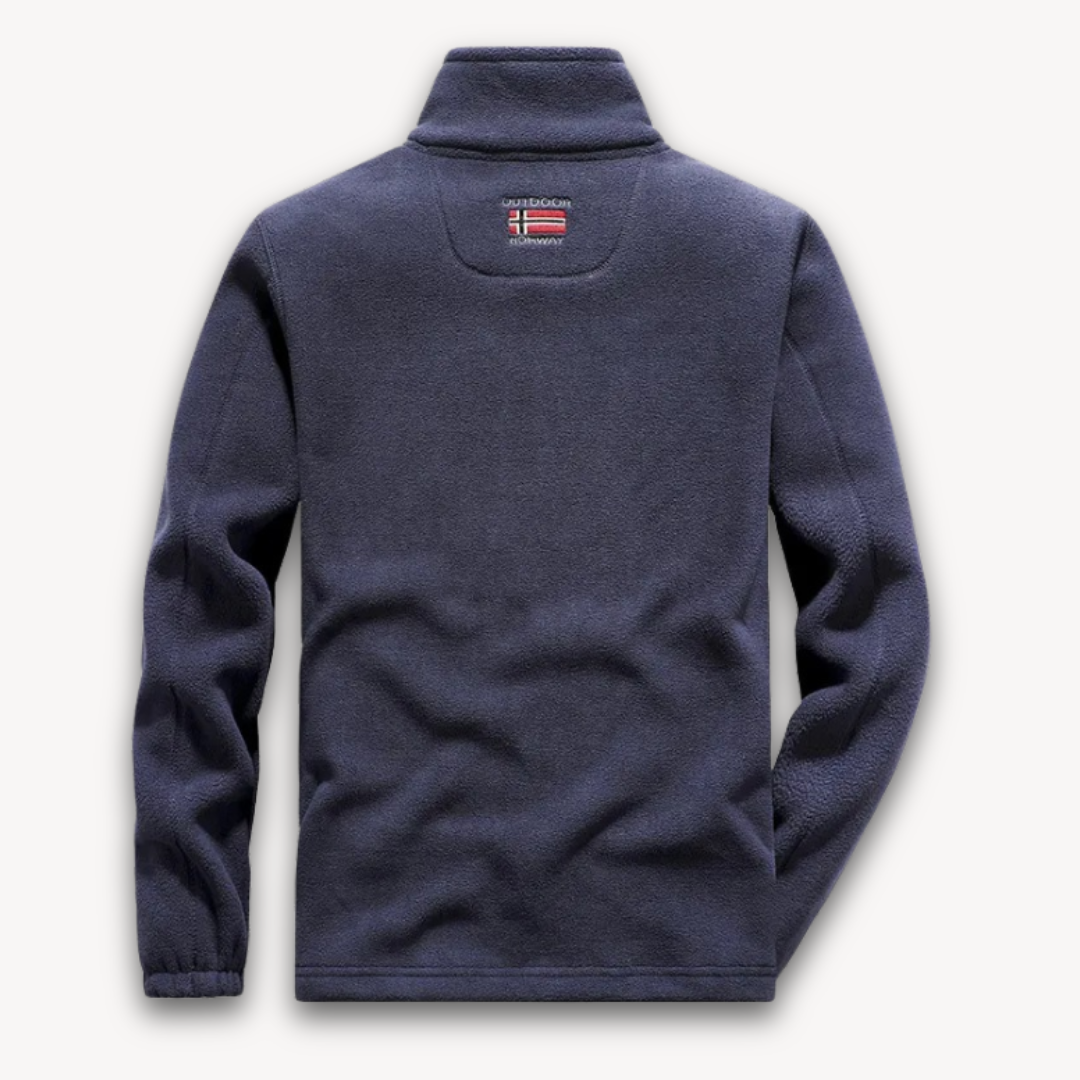 Fleece Jacket - Full Zip with High Collar