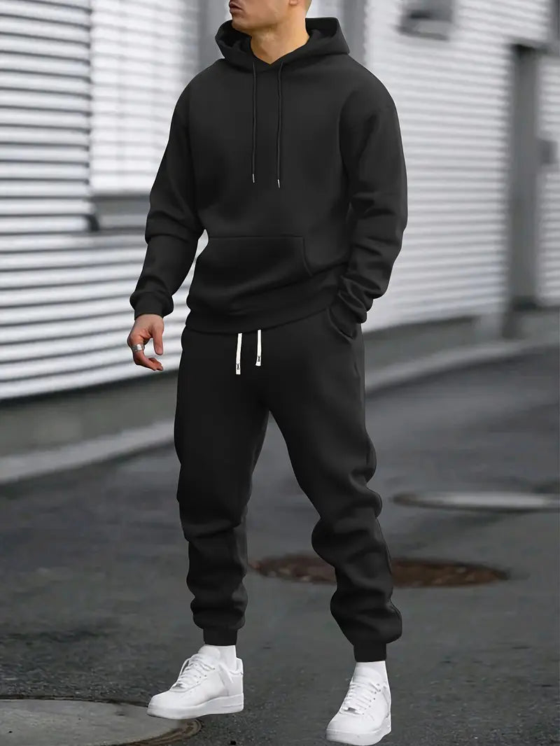 Men’s Tracksuit Hoodie And Joggers Set | For Gym And Casual Wear