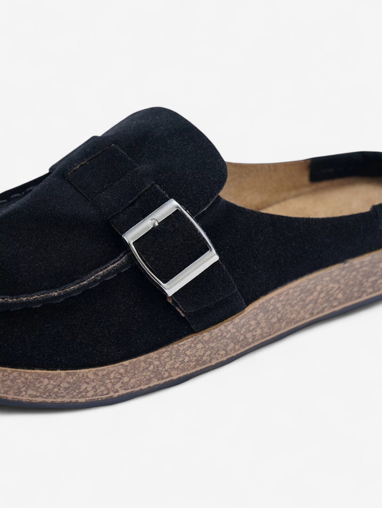 Women's Buckle Slip On Clogs Sandals Slippers