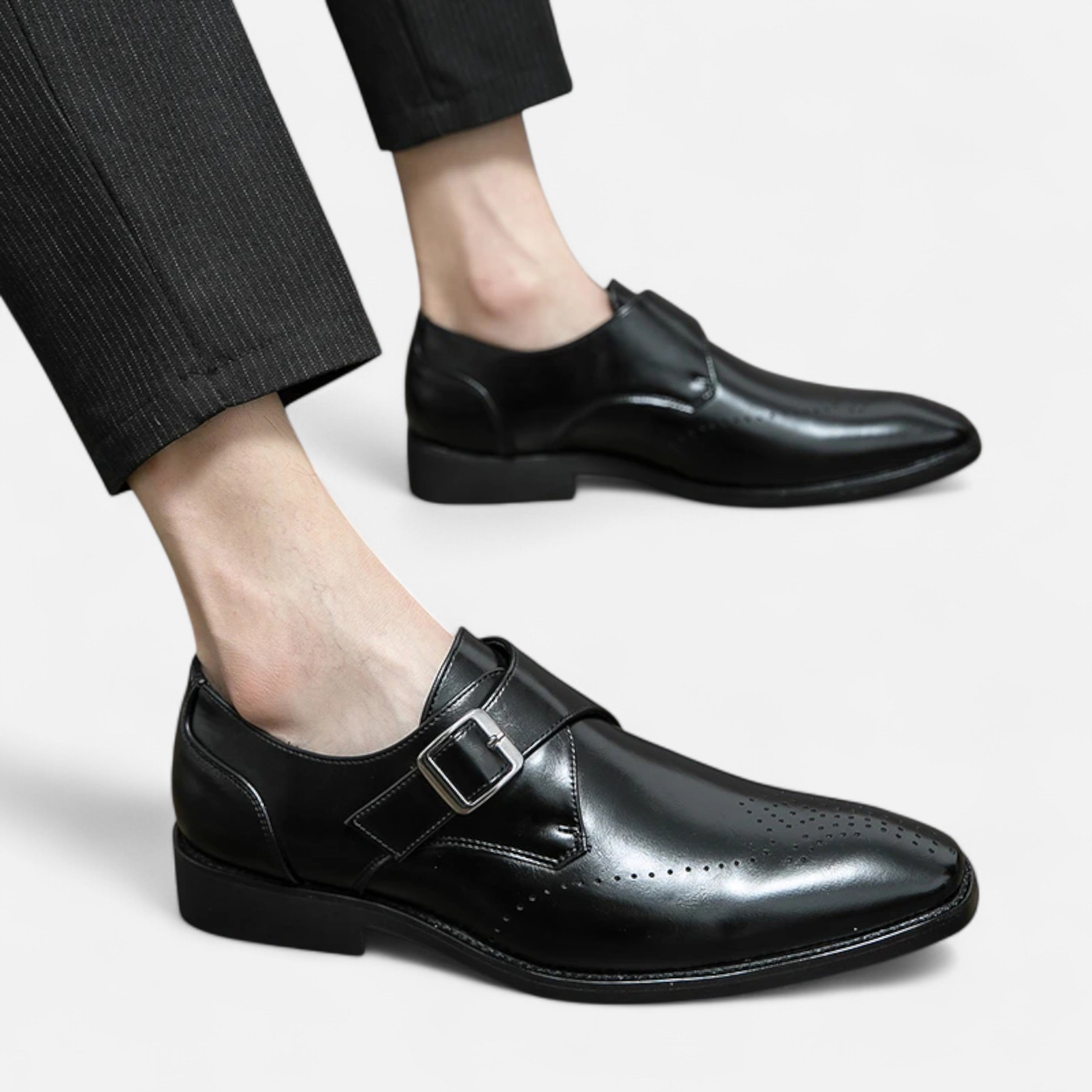 Dress Shoes Loafers Men’s | Monk Strap Formal Footwear For Wedding And Office