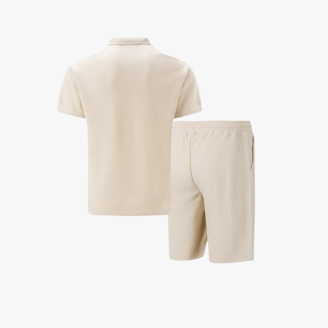 Men's Two Piece Matching Shorts and Shirt