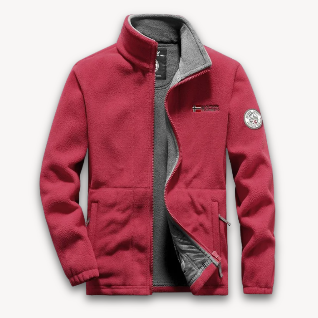 Fleece Jacket - Full Zip with High Collar