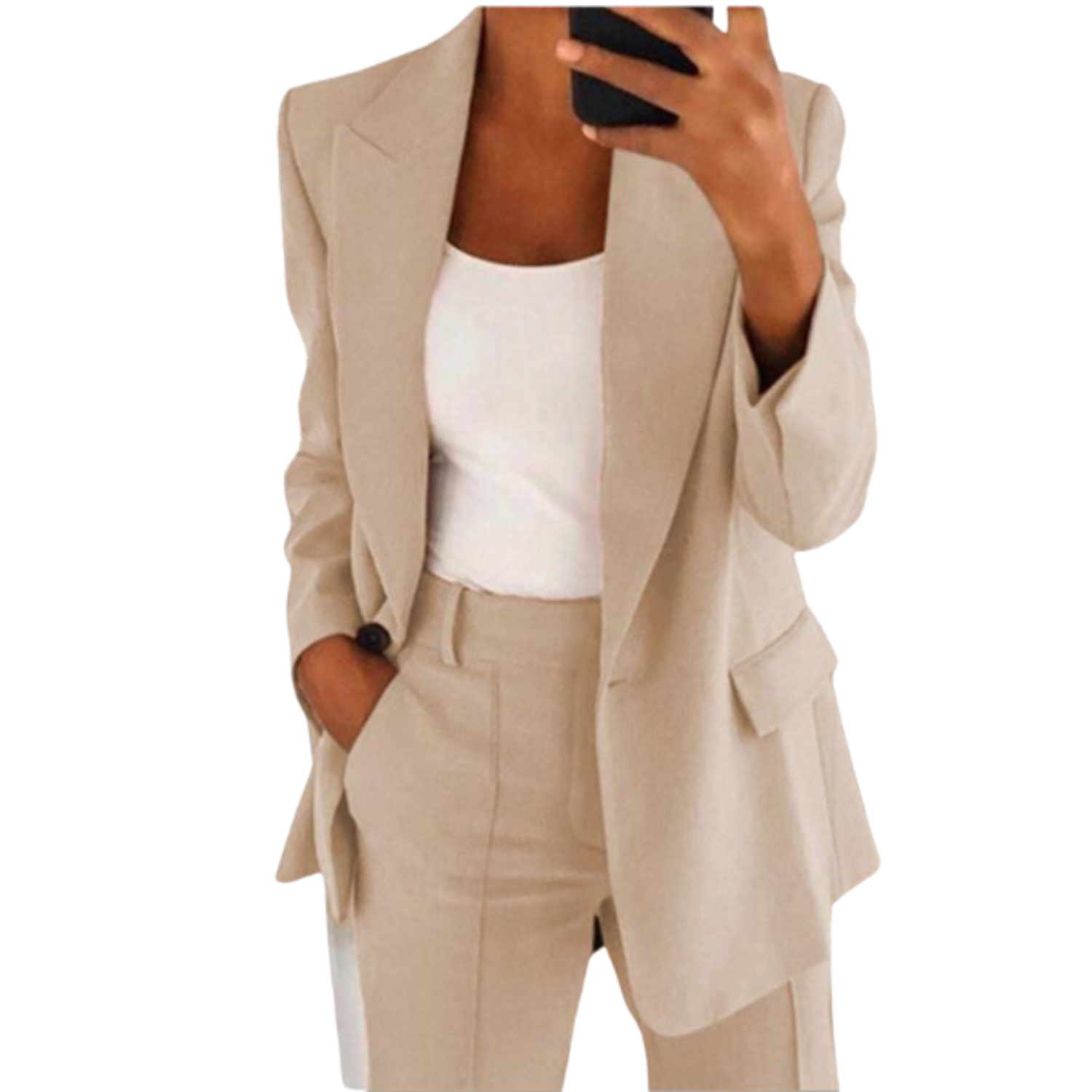 Women's Co Ord Blazer and Trouser Suit Set