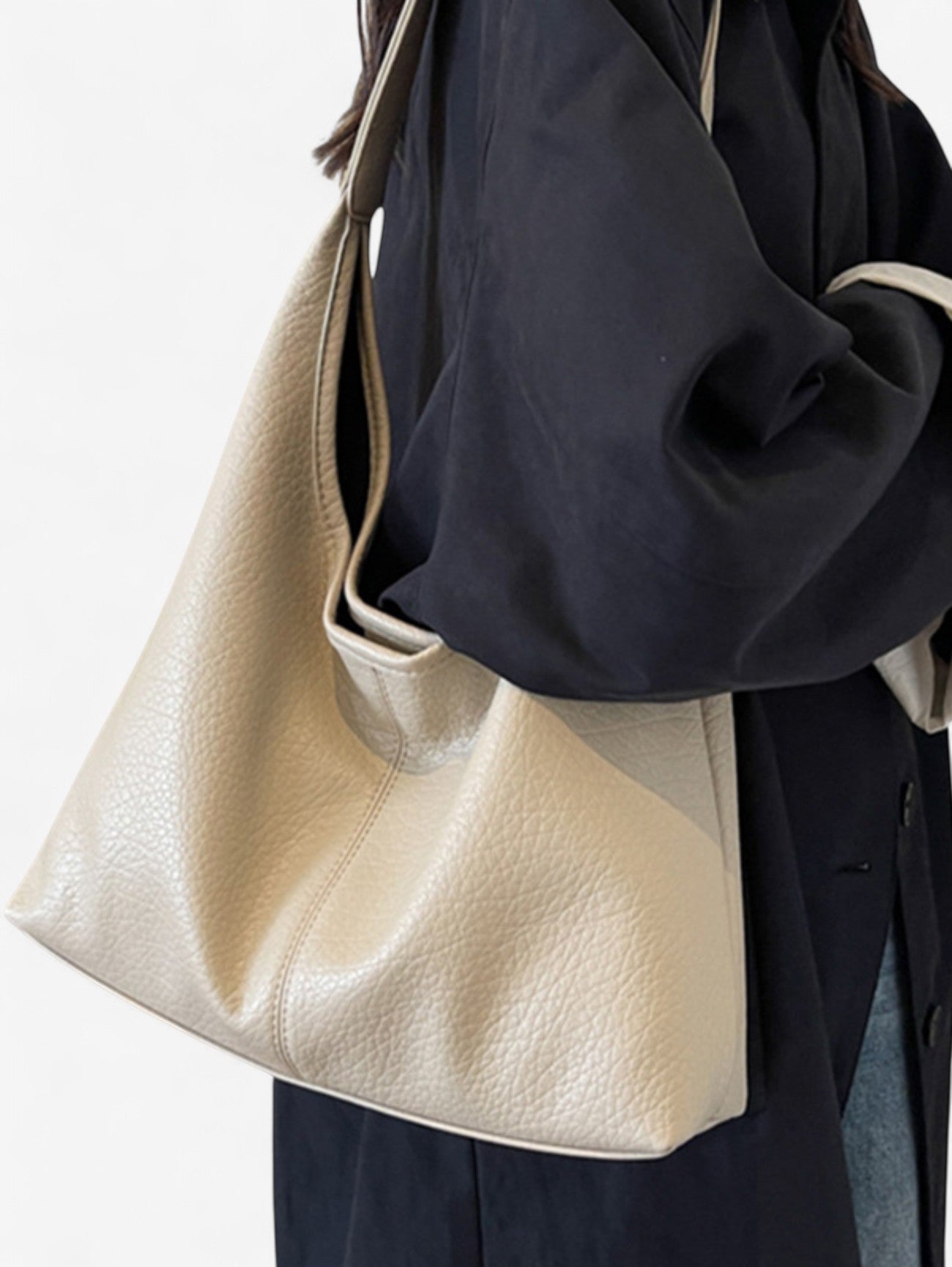 Women’s Soft Hobo Shoulder Bag Everyday Tote Handbag