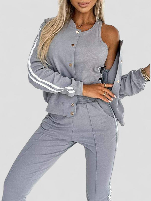Tracksuit Set - Zip Jacket with Jogger Trousers