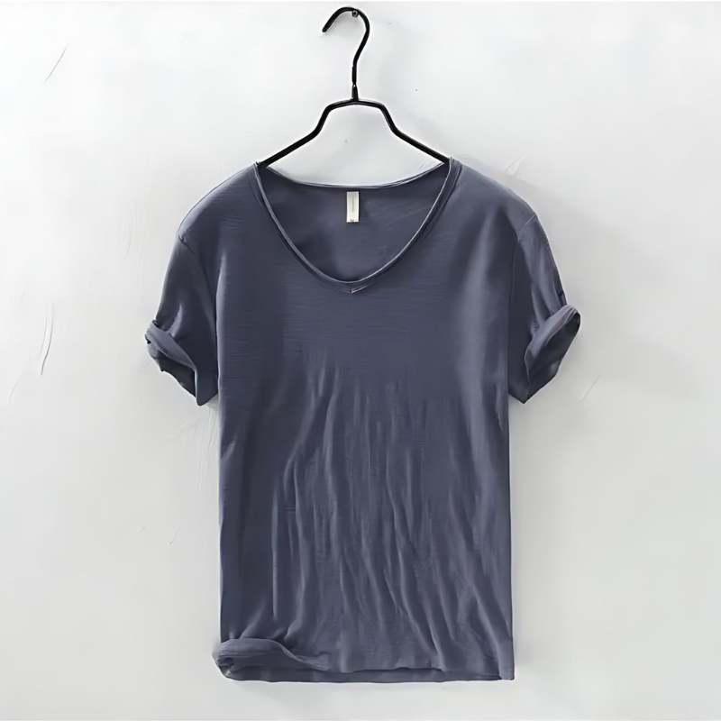 Men's Casual V-Neck T-Shirt
