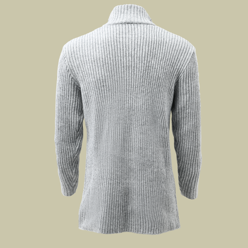 Ribbed Knit Cardigan - Open Front