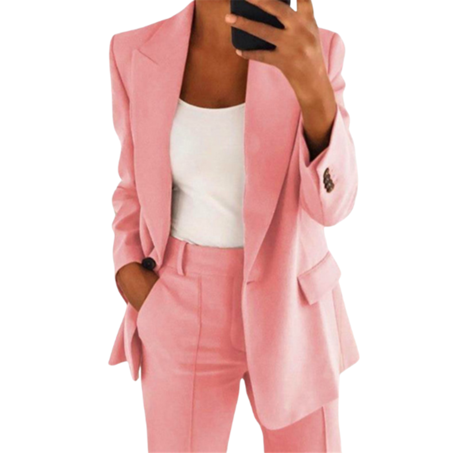 Women's Co Ord Blazer and Trouser Suit Set