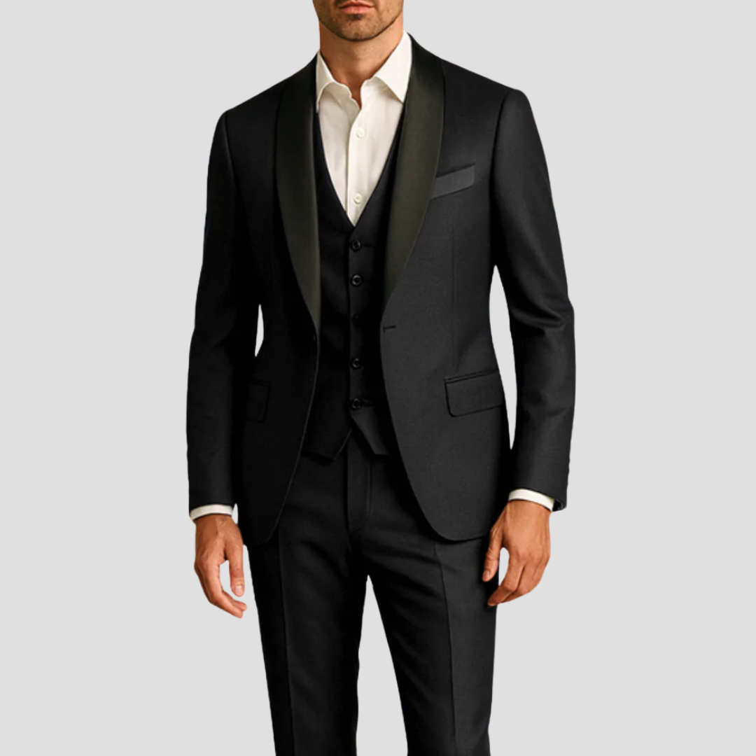 Men’s Suit Three Piece Tuxedo Slim Fit | For Weddings And Formal Events