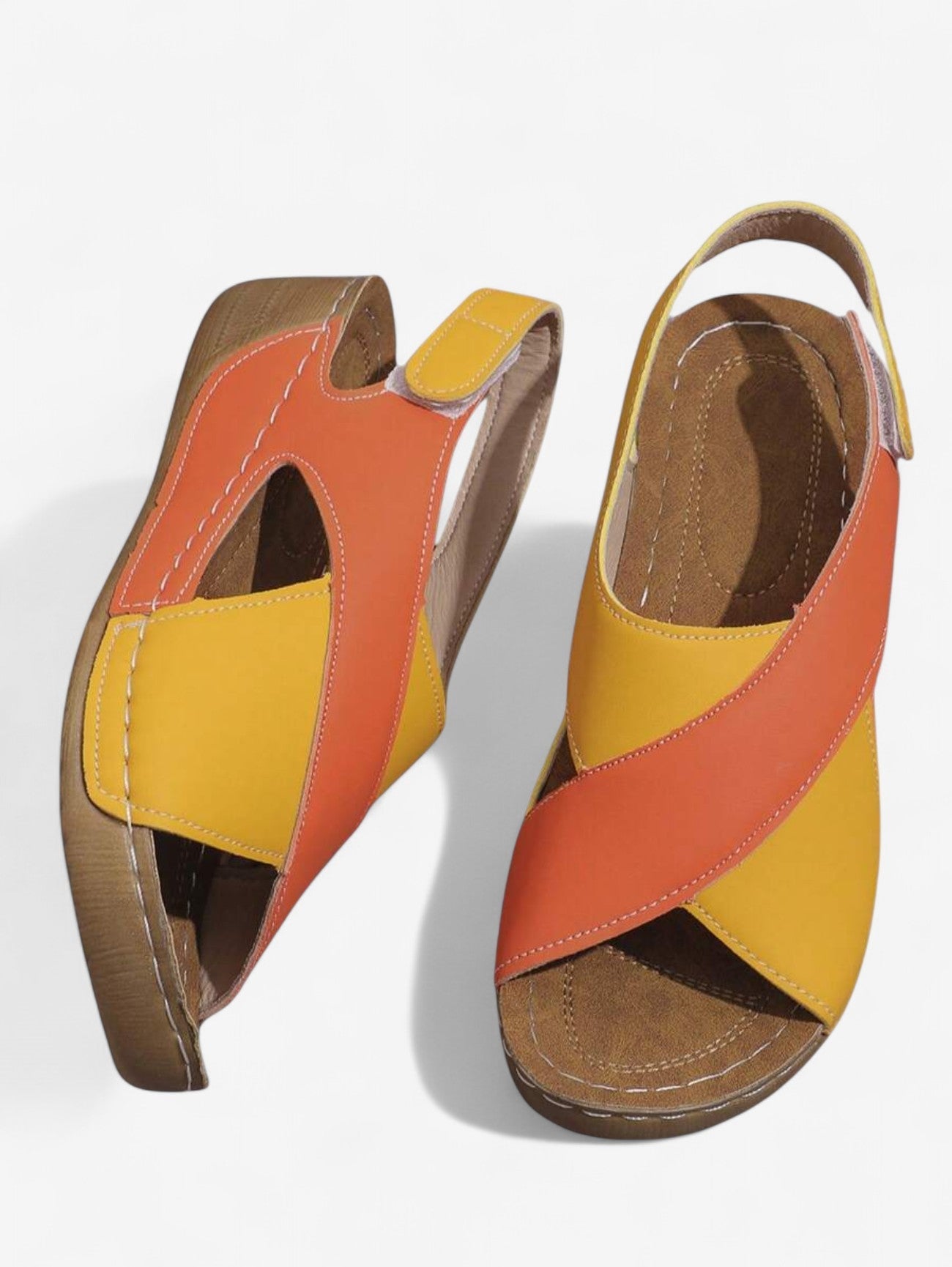 Women's Summer Open Toe Velcro Sandals