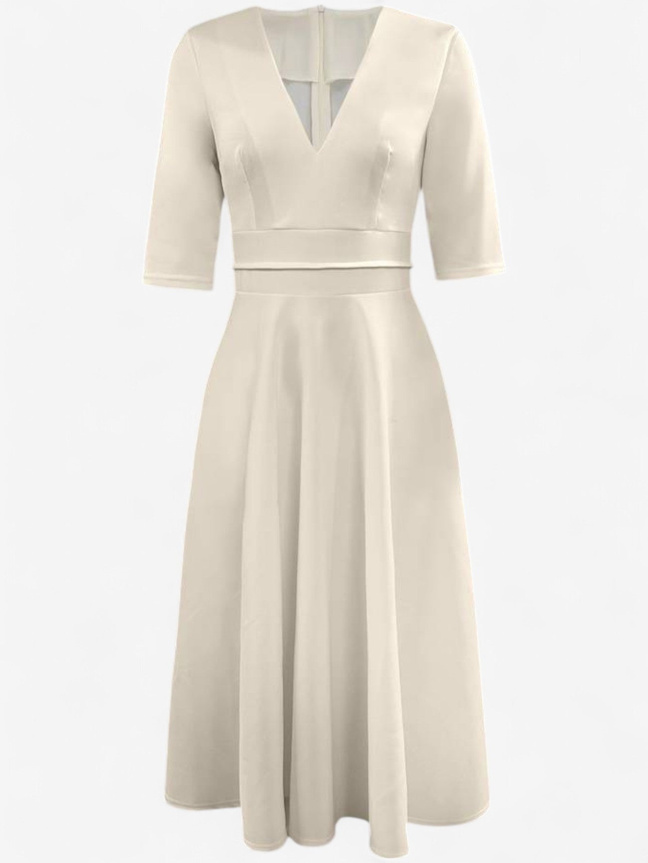 Women's Elegant Formal Wrap V-Neck Maxi Dress