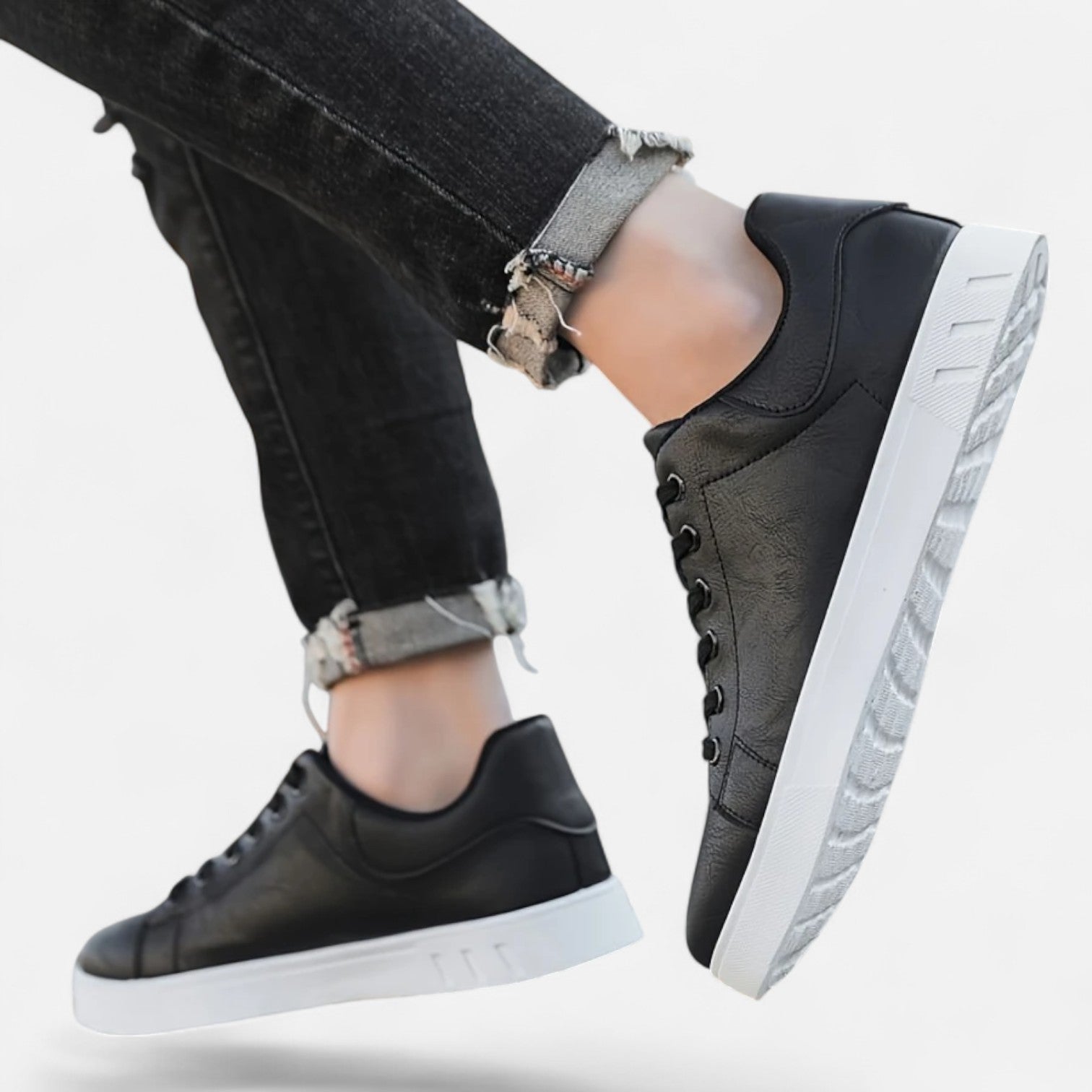 Men’s Sneakers Business Casual | Smart Casual Lace-Up Shoes For Work And Weekend