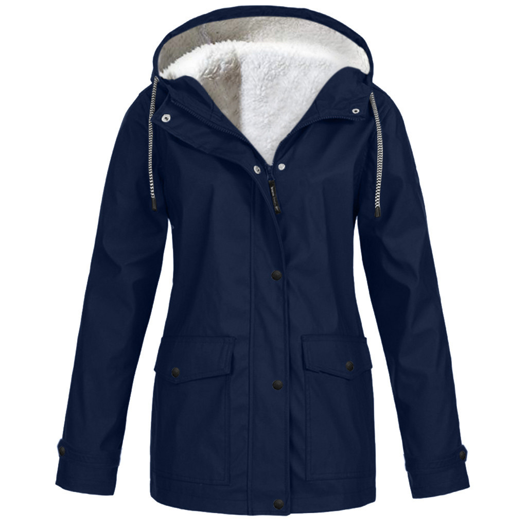 Parka Jacket | Hooded Mid Length with Pockets