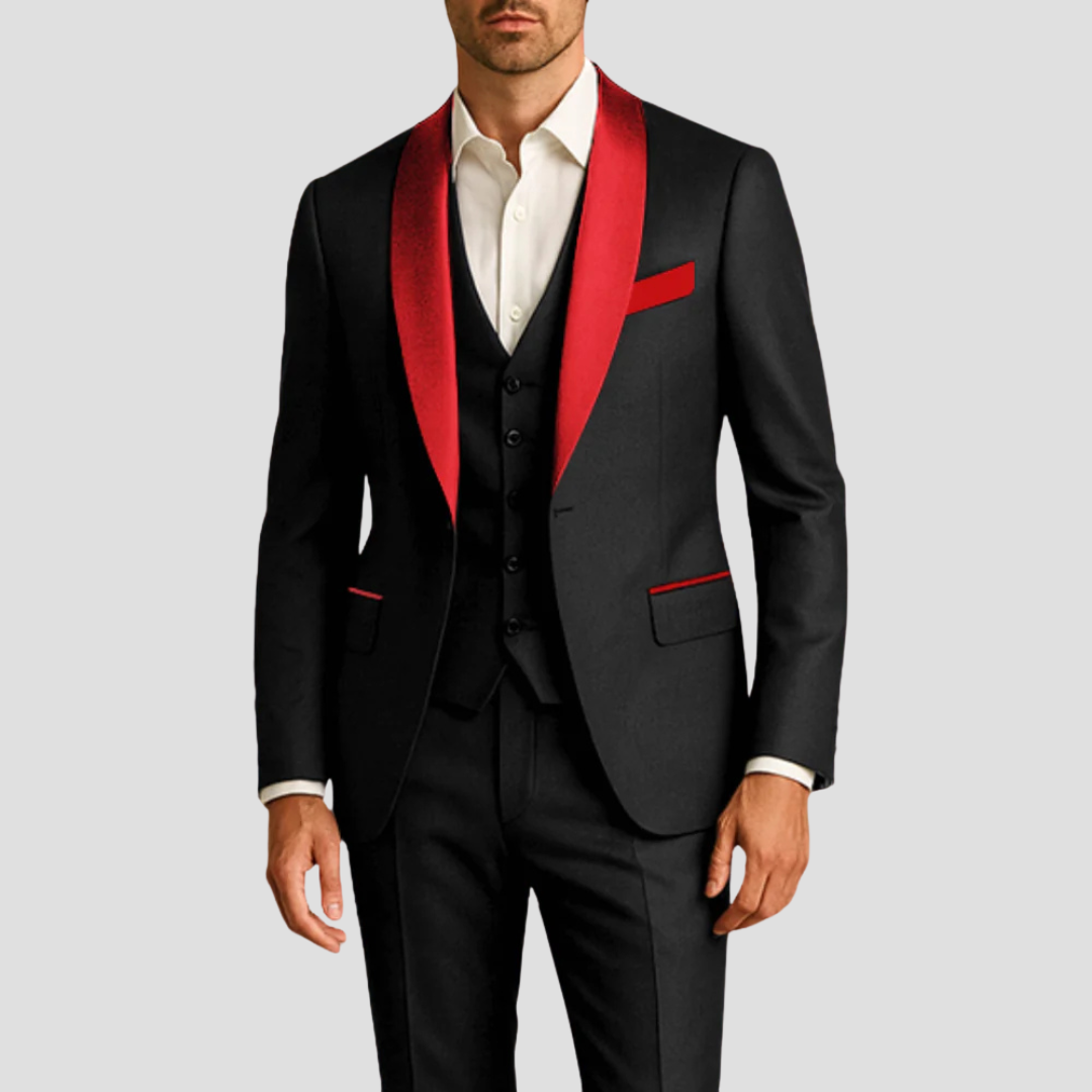 Men’s Suit Three Piece Tuxedo Slim Fit | For Weddings And Formal Events